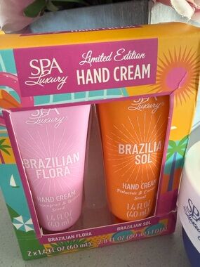 Spa luxury hand cream set of 2